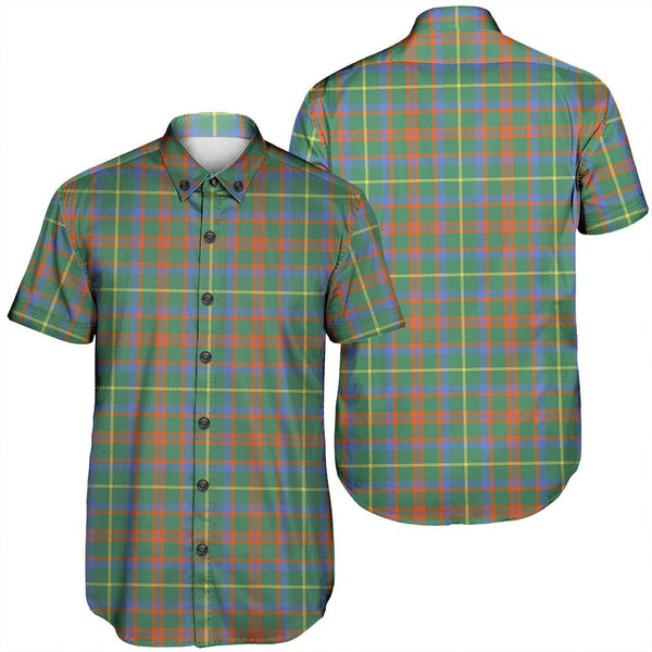 MacKintosh Hunting Ancient Tartan Classic Short Sleeve Shirt