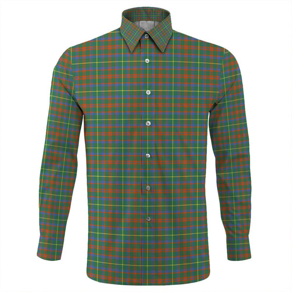 MacKintosh Hunting Ancient Tartan Classic Long Sleeve Button Shirt