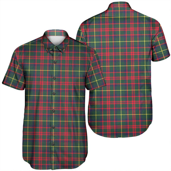 MacKintosh Hunting Modern Tartan Classic Short Sleeve Shirt