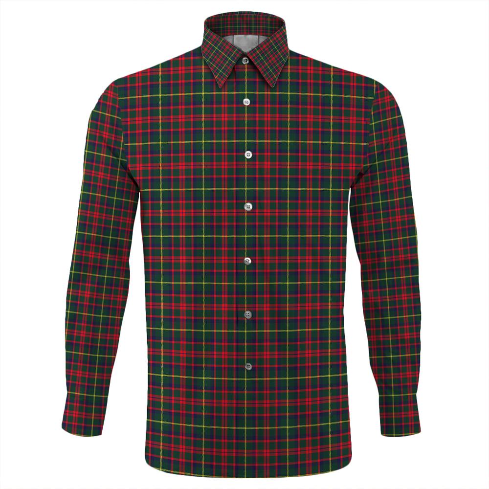 MacKintosh Hunting Modern Tartan Classic Long Sleeve Button Shirt