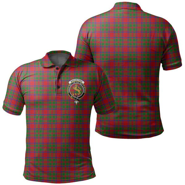 MacKintosh Modern Tartan Classic Crest Polo Shirt