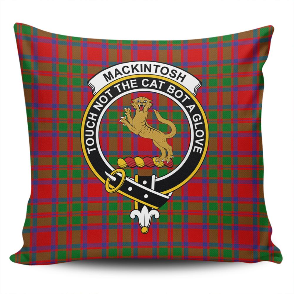 MacKintosh Modern Tartan Classic Crest Pillow Cover