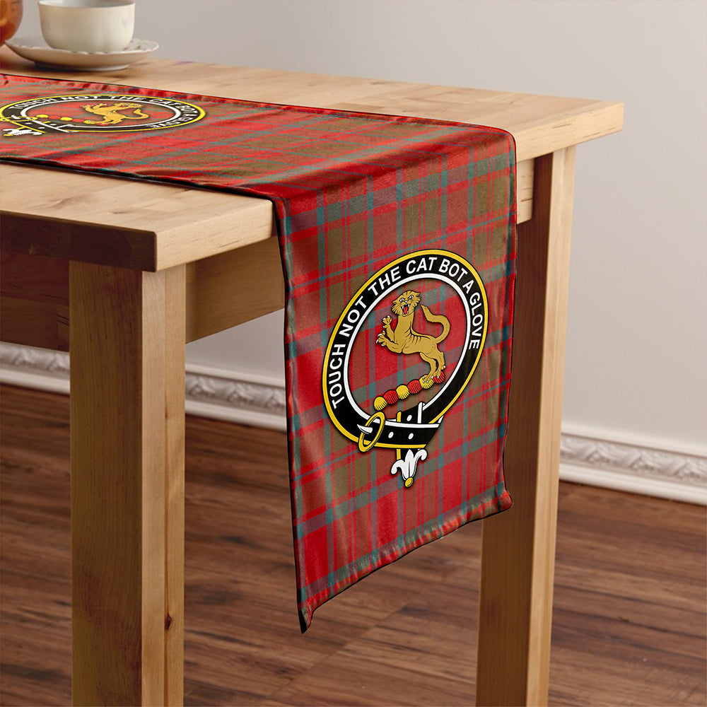 MacKintosh Weathered Clan Badge Tartan Table Runner