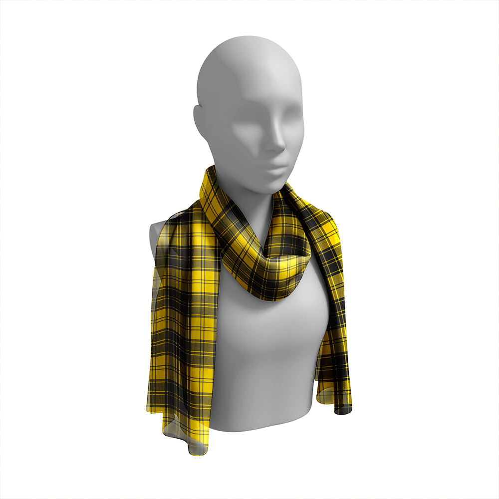 MacLachlan Chief's Dress Modern Tartan Classic Silk Habotai Long Scarf