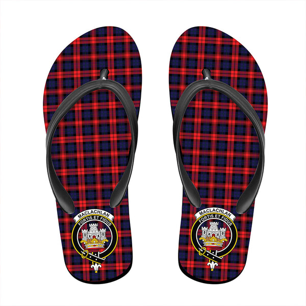 MacLachlan Modern Classic Crest Flip Flop