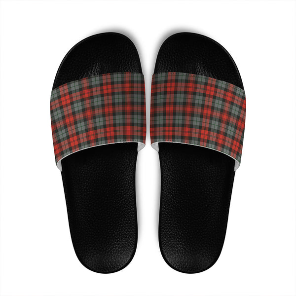 MacLachlan Weathered Tartan Classic Slide Sandals