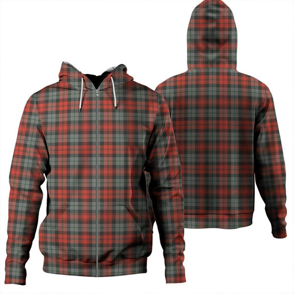 MacLachlan Weathered Tartan Classic Zipper Hoodie