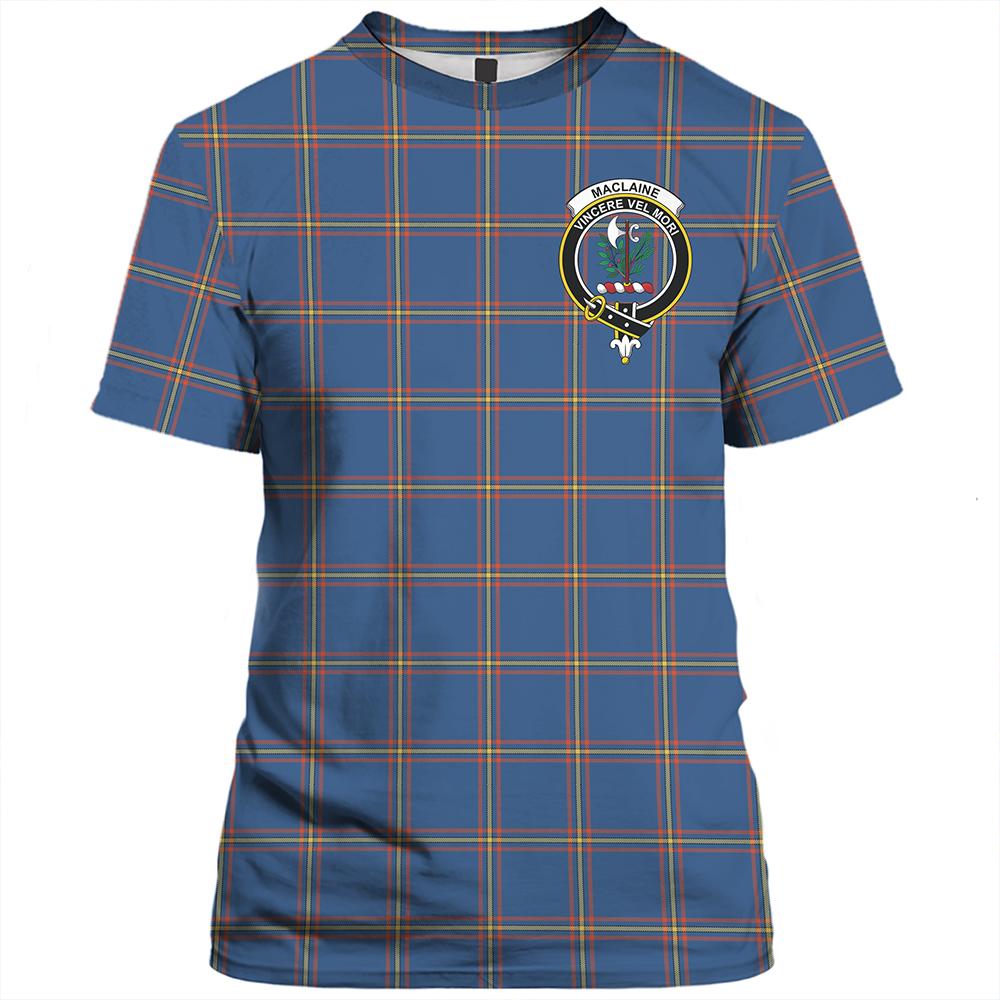 MacLaine of Loch Buie Tartan Classic Crest T-Shirt