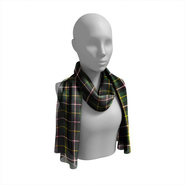 MacLamroc Modern Tartan Classic Silk Habotai Long Scarf