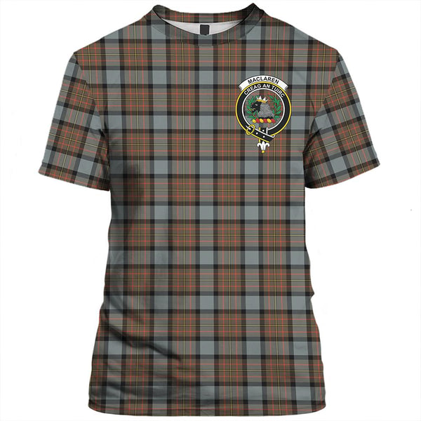 MacLaren Weathered Tartan Classic Crest T-Shirt