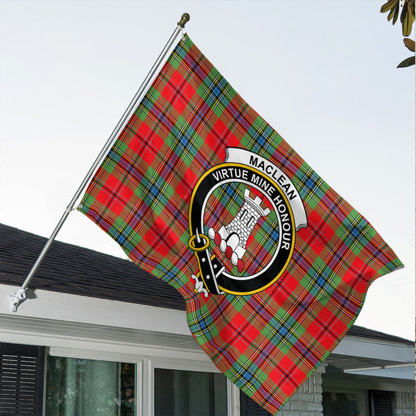 MacLean of Duart Modern Classic Crest House Flag