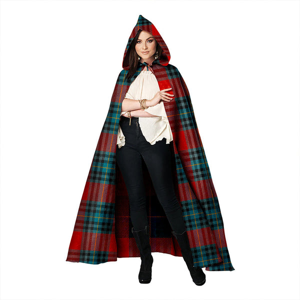 MacLeay Ancient Clan Badge Tartan Hooded Cloak