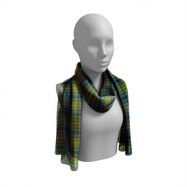 MacLeish Ancient Tartan Classic Silk Habotai Long Scarf