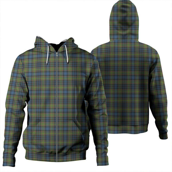 MacLellan Ancient Tartan Classic Zipper Hoodie