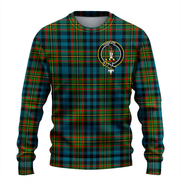 MacLellan Ancient Clan Badge Tartan Knitted Sweater