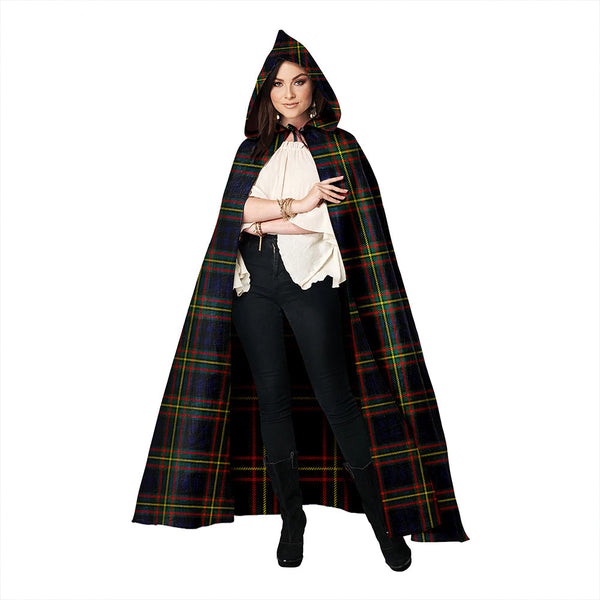 MacLellan Modern Clan Badge Tartan Hooded Cloak