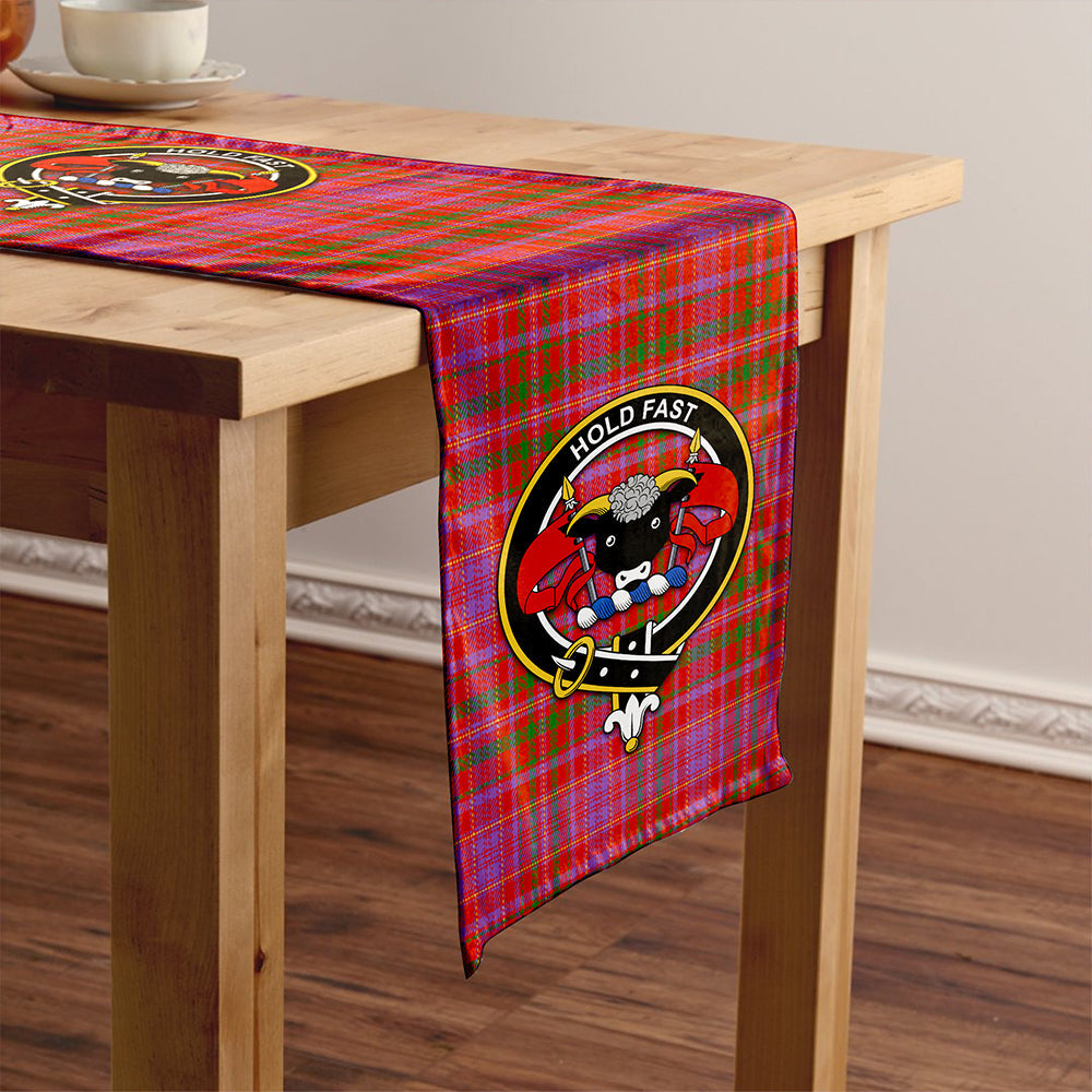 MacLeod Red Ancient Clan Badge Tartan Table Runner