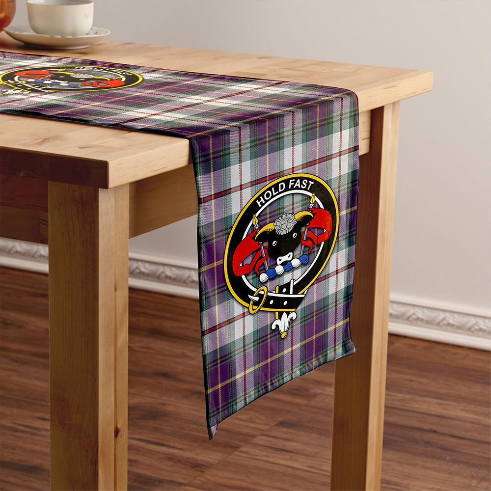 MacLeod of California Weathered Clan Badge Tartan Table Runner