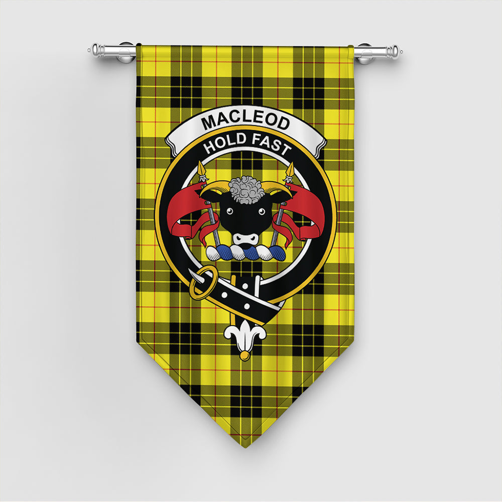 MacLeod of Lewis Modern Tartan Classic Crest Gonfalon