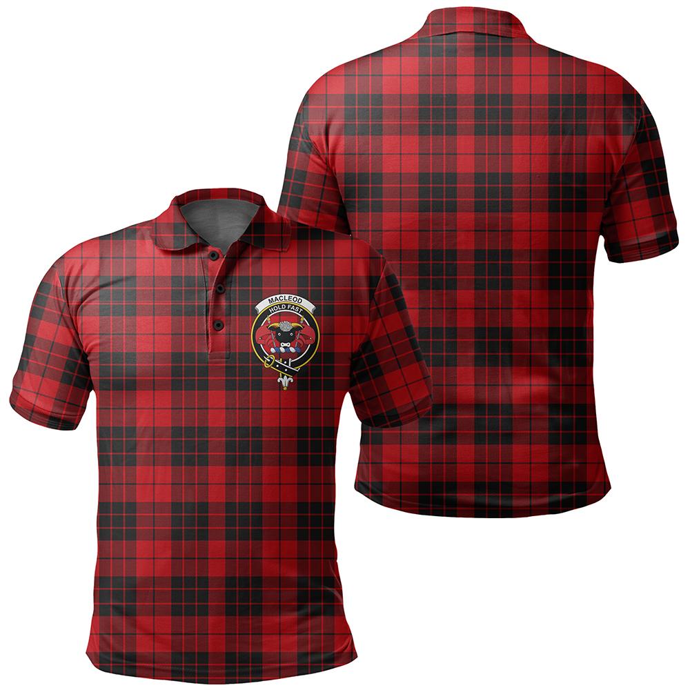 MacLeod of Raasay Tartan Classic Crest Polo Shirt