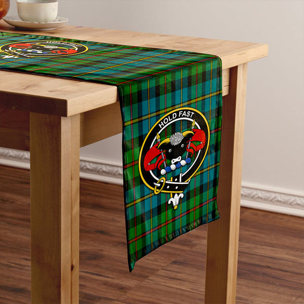 MacLeod of Skeabost Ancient Clan Badge Tartan Table Runner