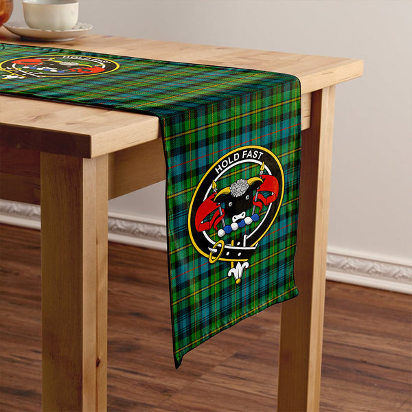 MacLeod of Skye Ancient Clan Badge Tartan Table Runner