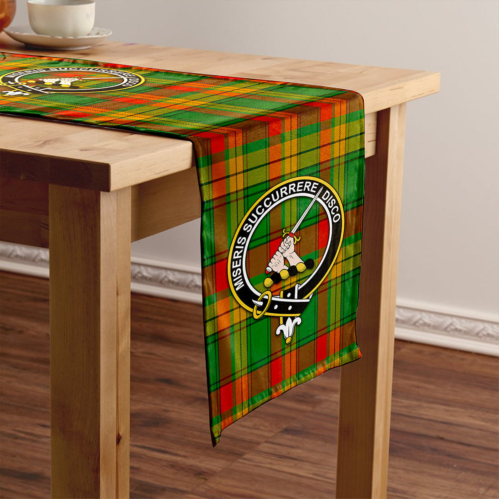 MacMillan Ancient Clan Badge Tartan Table Runner