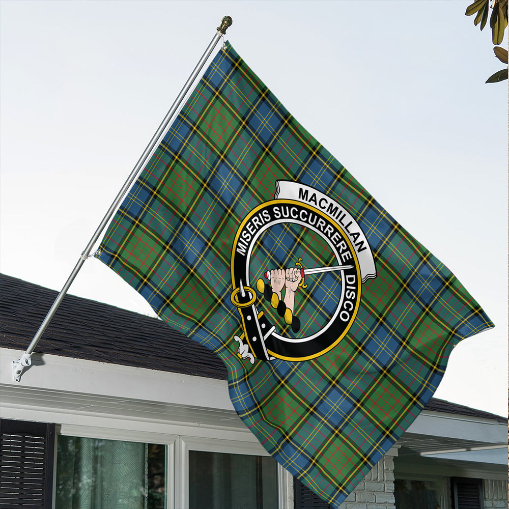 MacMillan Hunting Ancient Classic Crest House Flag