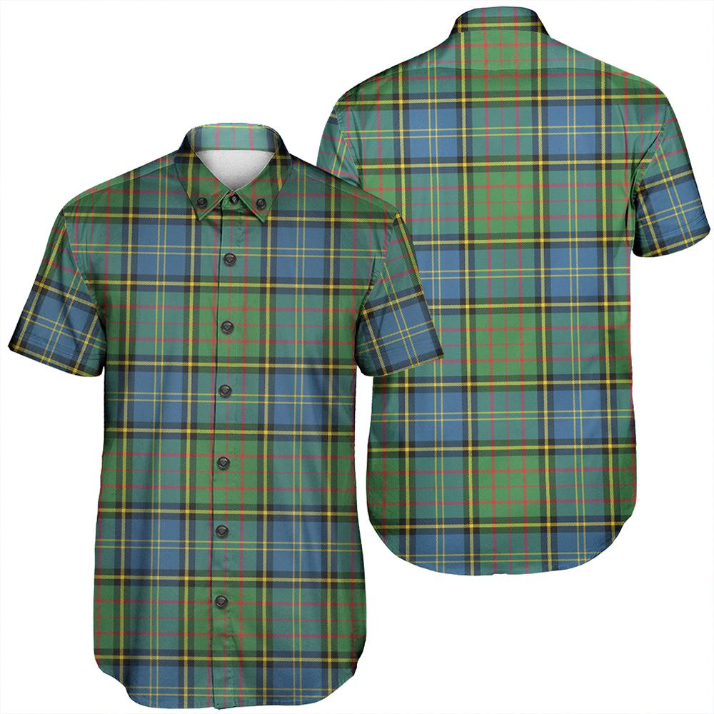 MacMillan Hunting Ancient Tartan Classic Short Sleeve Shirt