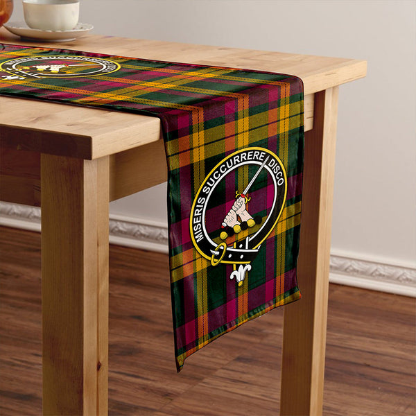 MacMillan Modern Clan Badge Tartan Table Runner