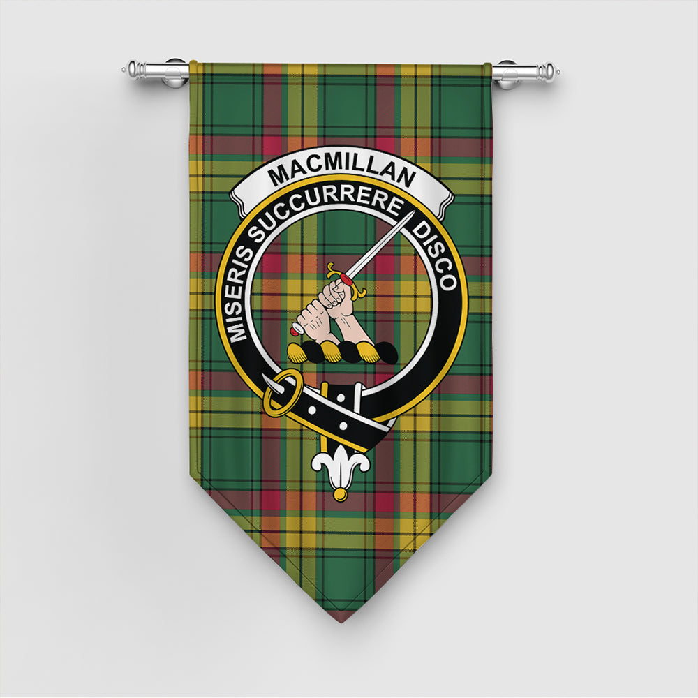 MacMillan Old Ancient Tartan Classic Crest Gonfalon