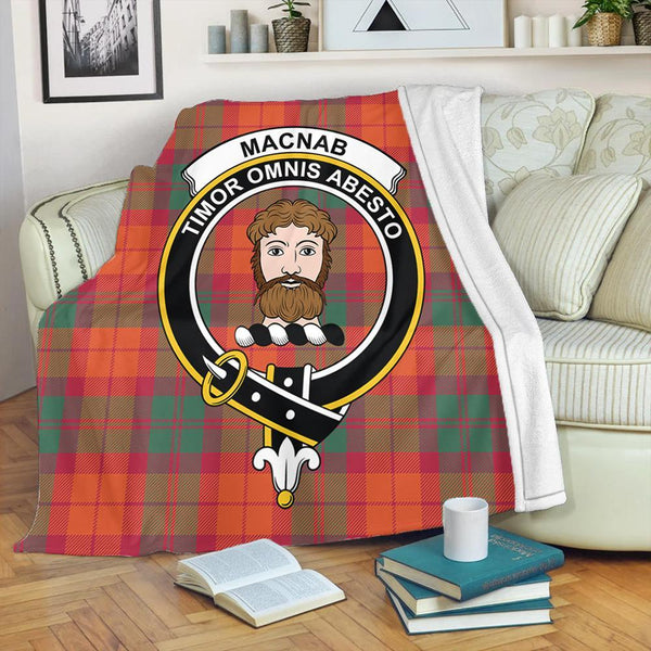 MacNab Ancient Tartan Crest Premium Blanket