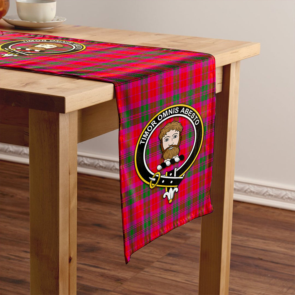 MacNab Modern Clan Badge Tartan Table Runner