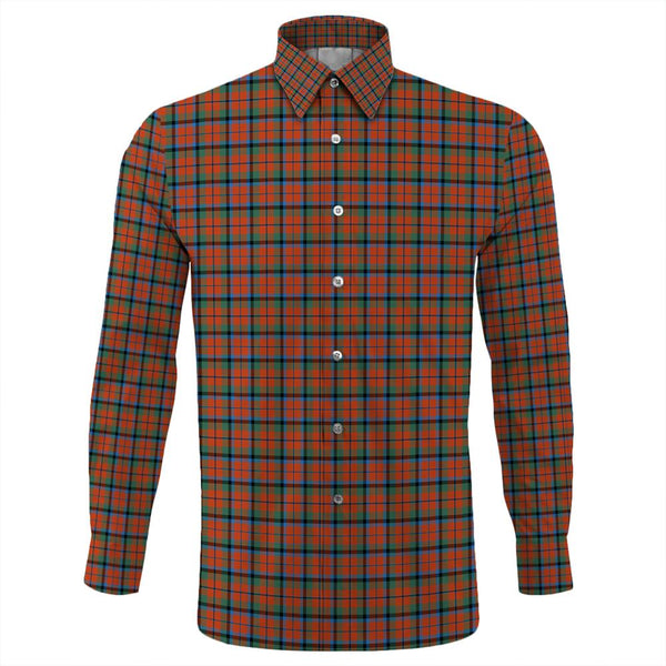 MacNaughton Ancient Tartan Classic Long Sleeve Button Shirt