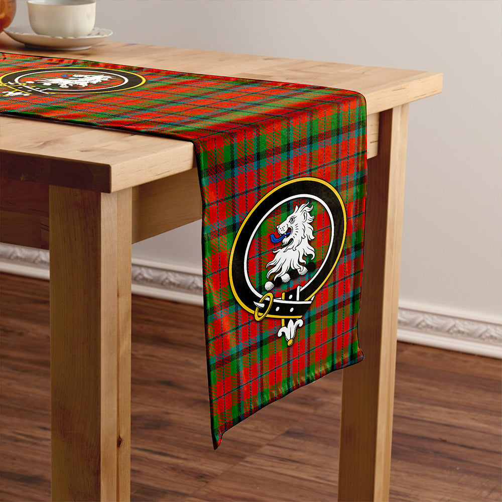 MacNaughton Ancient Clan Badge Tartan Table Runner