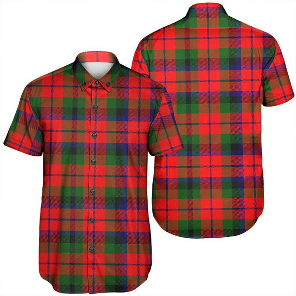 MacNaughton Modern Tartan Classic Short Sleeve Shirt