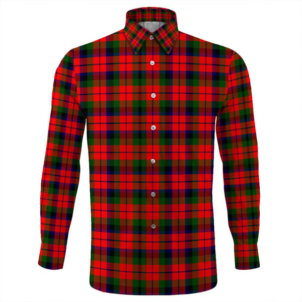 MacNaughton Modern Tartan Classic Long Sleeve Button Shirt