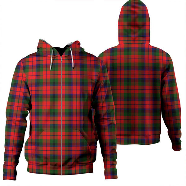 MacNaughton Modern Tartan Classic Zipper Hoodie