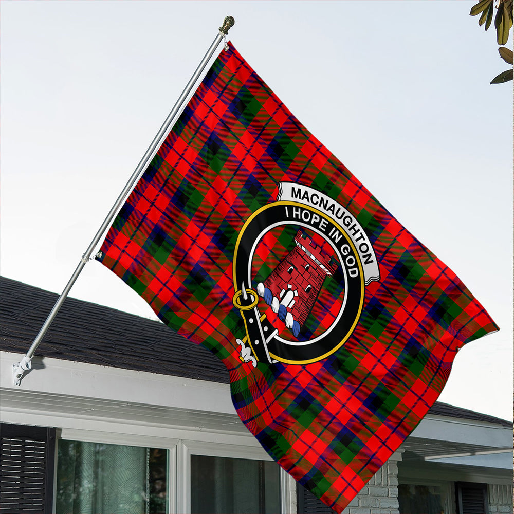 MacNaughton Modern Classic Crest House Flag