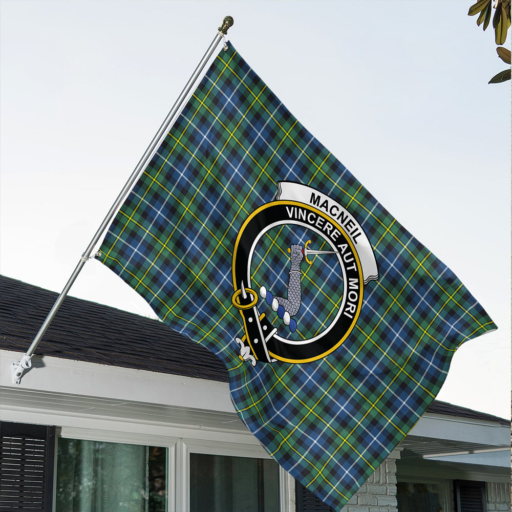 MacNeill of Barra Ancient Classic Crest House Flag