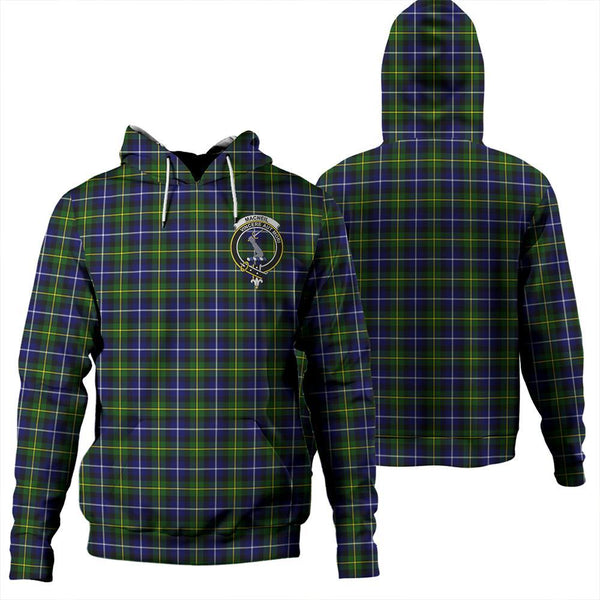 MacNeill of Barra Modern Tartan Classic Crest Hoodie