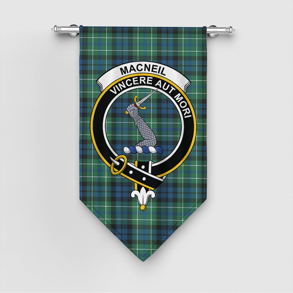 MacNeill of Colonsay Ancient Tartan Classic Crest Gonfalon