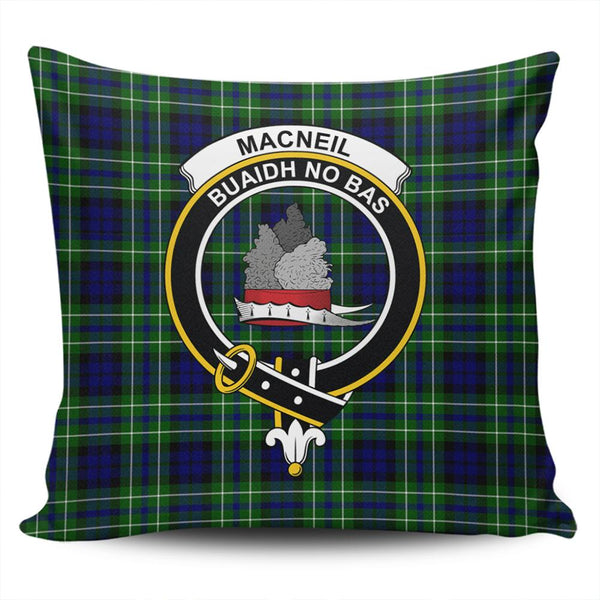 MacNeil of Colonsay Modern Tartan Classic Crest Pillow Cover