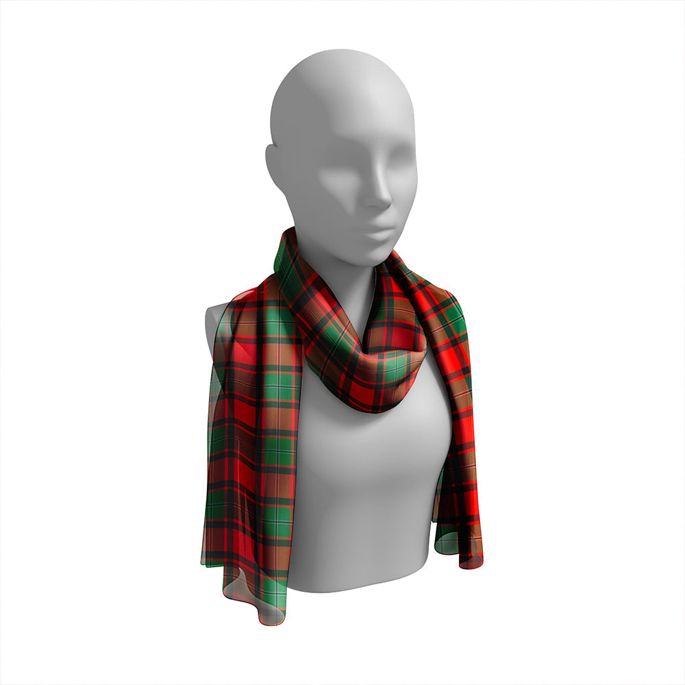 MacPhail Ancient Tartan Classic Silk Habotai Long Scarf