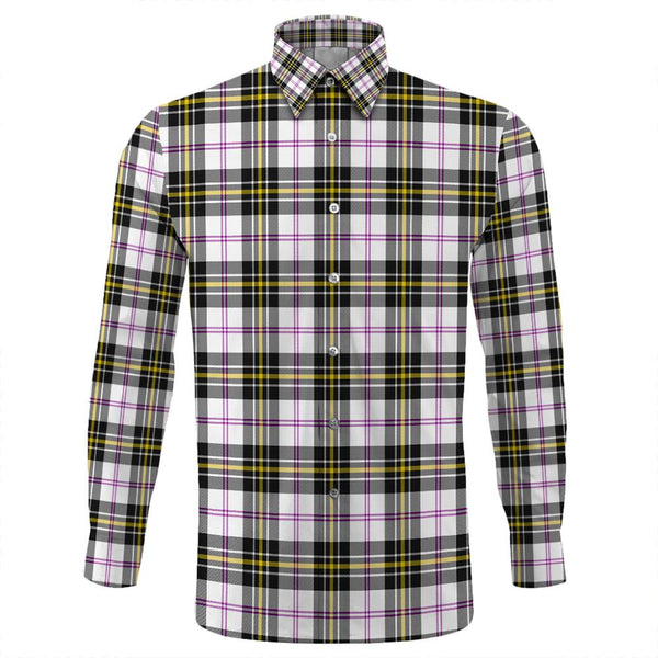 MacPherson Dress Modern Tartan Classic Long Sleeve Button Shirt