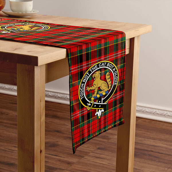 MacPherson Modern Clan Badge Tartan Table Runner