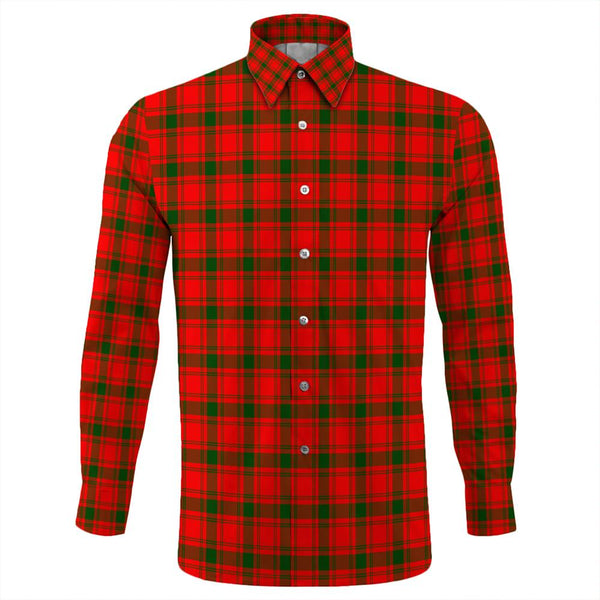 MacQuarrie Modern Tartan Classic Long Sleeve Button Shirt