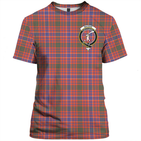 MacRae Ancient Tartan Classic Crest T-Shirt