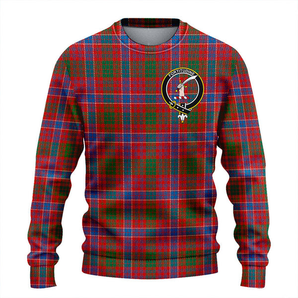 MacRae Ancient Clan Badge Tartan Knitted Sweater