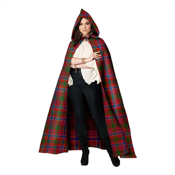 MacRae Ancient Clan Badge Tartan Hooded Cloak